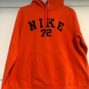ORANGE NIKE SWEATER